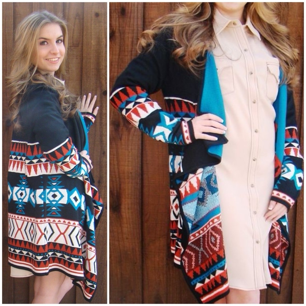 🆕 Aztec Cardigan - Picture 6 of 16